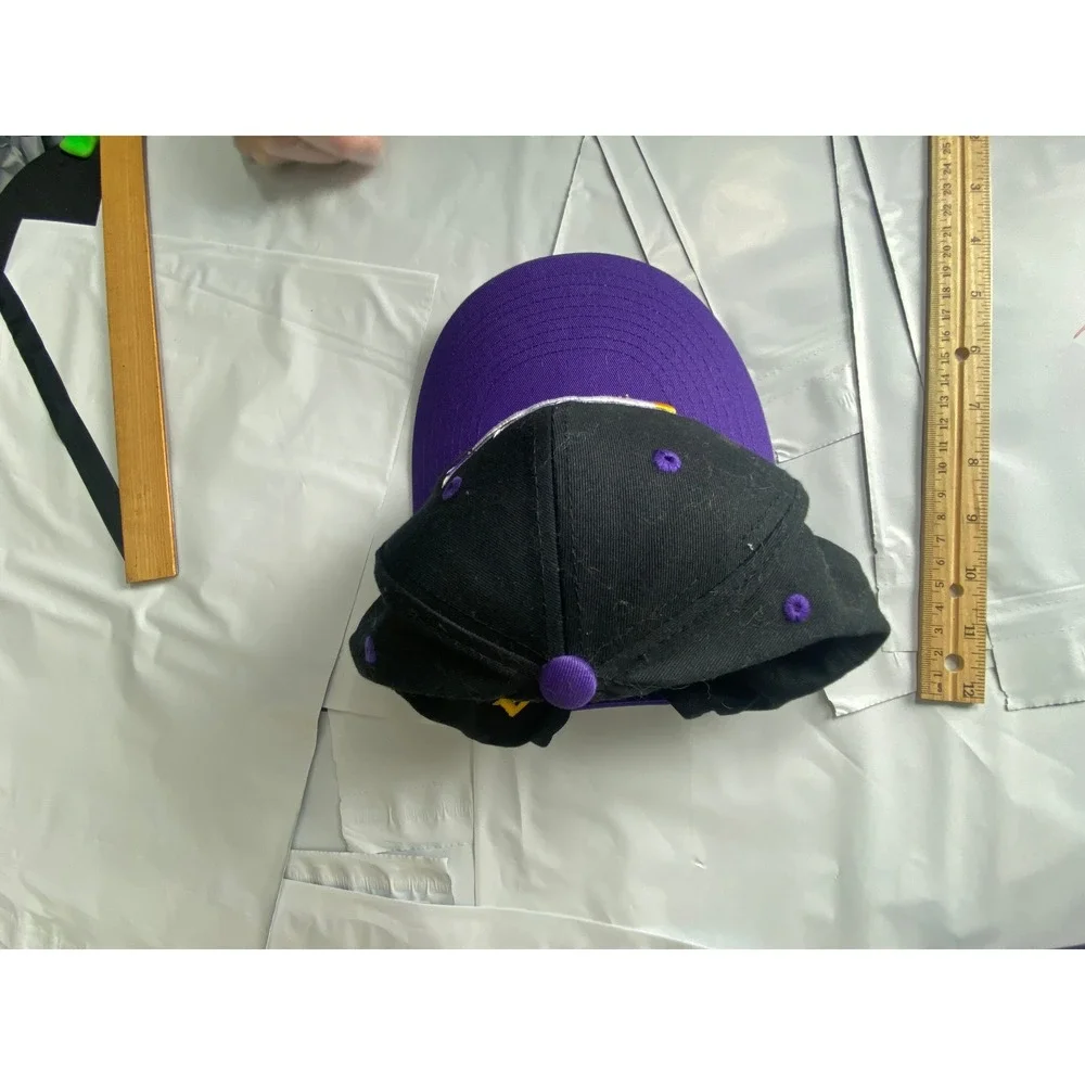 Purple Black‎ Baseball Cap Snapback Fitted Adjustable Hat